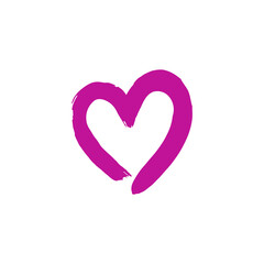 Doodle grunge style icon. Decorative element. Outline, cartoon line icon