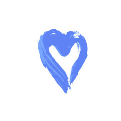 Doodle grunge style icon. Decorative element. Outline, cartoon line icon