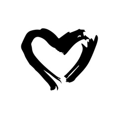 Doodle grunge style icon. Decorative element. Outline, cartoon line icon