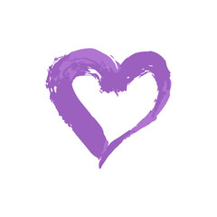 Doodle grunge style icon. Decorative element. Outline, cartoon line icon