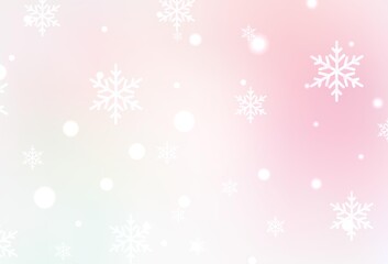 Light Pink, Yellow vector texture in birthday style.