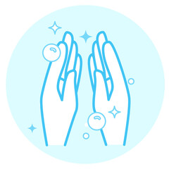 手洗いのイラスト・アイコン