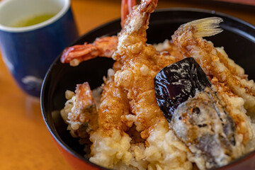美味しそうな天丼