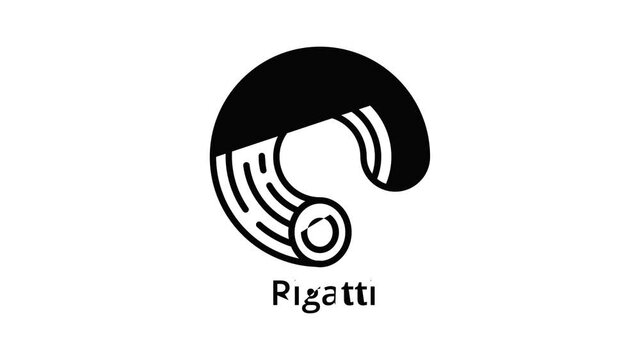 Rigatti icon animation best on white background for any design