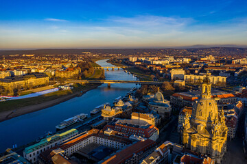 Dresden aus der Luft | Luftbilder von Dresden in Sachsen | Sehenswürdigkeiten von Dresden