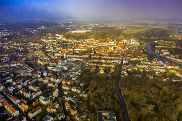 Fototapeta na wymiar Görlitz Luftbilder | Luftbilder von Görlitz in Sachsen | Drohnenaufnahmen von Görlitz 