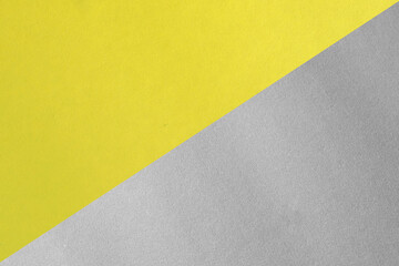 Fototapeta premium yellow gray paper color background with clean pastel textured surface for design concept.
