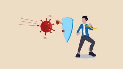 A marketing's struggle against the corona virus