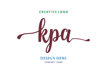 KPA lettering logo is simple, easy to understand and authoritative