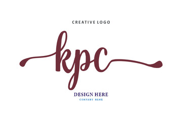 KPC lettering logo is simple, easy to understand and authoritative