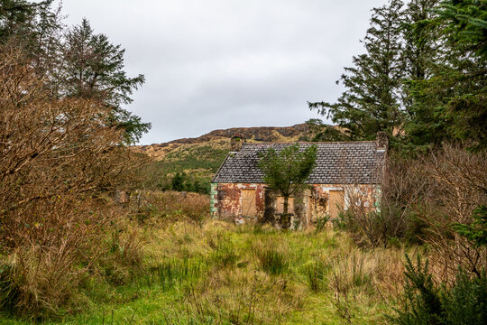 An old abandoned house in COunty DOnegal - Ireland