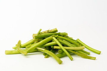 Vegetable parsley on white background