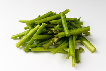 Vegetable parsley on white background