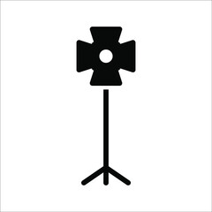 spotlight icon. Searchlight icon. vector illustration for mobile concept and web design on white background