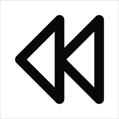 Play and pause button Vector icon. Video play button symbol vector illustration icon editable isolated on white background