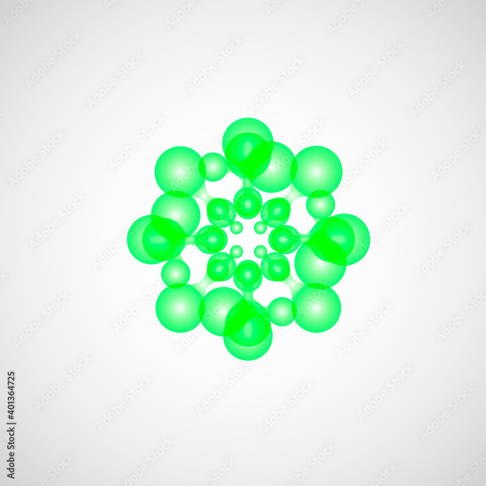 Poster Modern circle pattern on light background for print design. Artistic fabric. Vector graphic. Design wrapping paper and wallpaper. Line art print. Vintage ornament frame