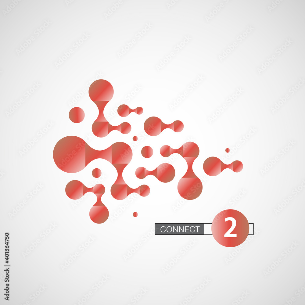 Poster flat set. digital background. modern flat design. abstract background technology graphic design. bus