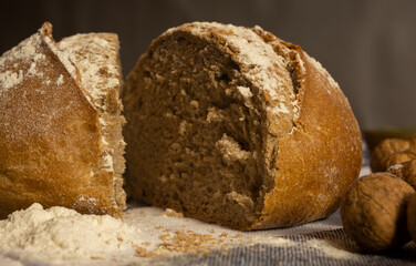 bread flour and egg