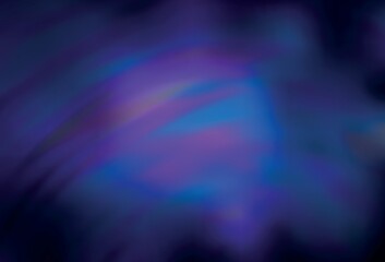 Dark Purple vector blurred bright texture.