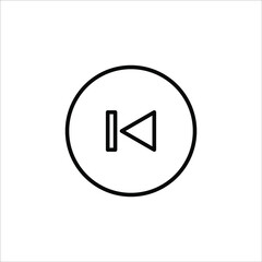 Play and pause button Vector icon. Video play button symbol vector illustration icon editable isolated on white background