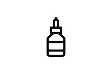 Pharmacy Outline Icon - Dropper