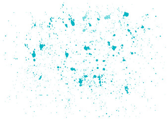 Distressed Effect. Old vintage scratches, stain, paint splats, spots, stripes