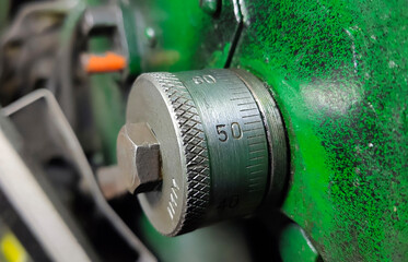 measuring device on special equipment