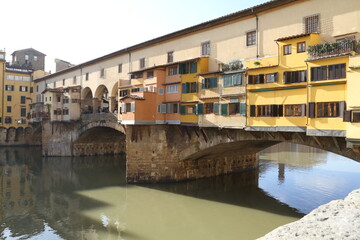 Fototapeta na wymiar Florence - Old bridge