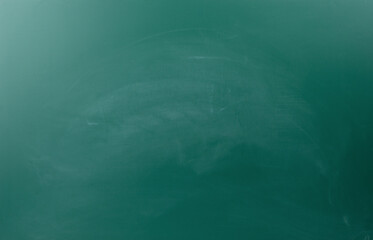 blank green school chalk board