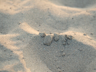 abstract texture of river sand colored champagne