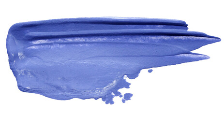 Fototapeta premium Vector lavender violet paint texture isolated on white - acrylic banner for Your design