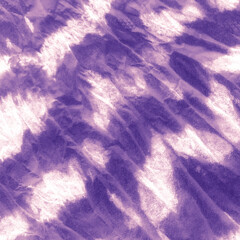 Violet Tye Dye Patterns. Modern Watercolour