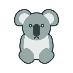 koala vector. animals sign. icon vector illustration.