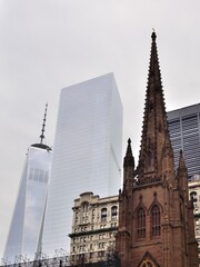 Trinity Church in Manhattan, New York, USA
