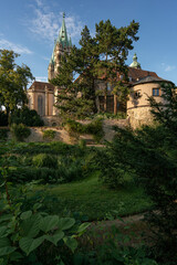 Fototapeta na wymiar Der Naumburger Dom, UNESCO-Weltkulturerbe, Naumburg/Saale, Burgenlandkreis, Sachsen-Anhalt, Deutschland