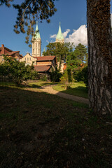 Fototapeta na wymiar Der Naumburger Dom, UNESCO-Weltkulturerbe, Naumburg/Saale, Burgenlandkreis, Sachsen-Anhalt, Deutschland