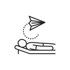 Frustration line color icon. Sign for web page, mobile app