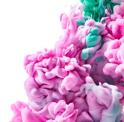 Abstract paint splash