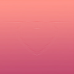 red heart background