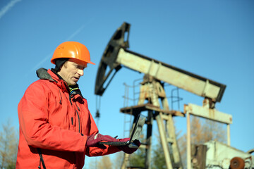 Engineer for oil and gas production in the mountains