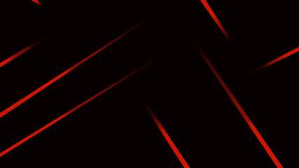 Fototapeta na wymiar Red line wallpaper art illustration background dark black design.