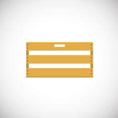 Gardening colored icon on white background