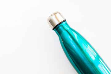 Thermos blue water bottle