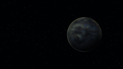 Naklejka na ściany i meble New Nebula Galaxy Outer Space Digital Universe art illustration.