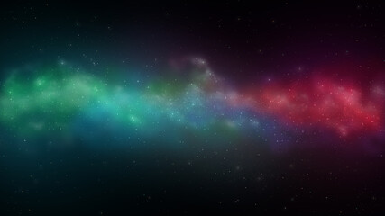 New Nebula Galaxy Outer Space Digital Universe art illustration.