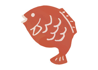 鯛　イラスト