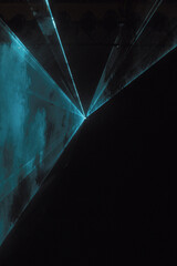 Laserlicht in Diskothek