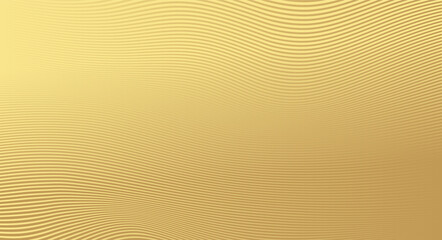 Fototapeta na wymiar Abstract gold luxurious wave line background - simple texture for your design. gradient background. Modern decoration for websites, posters, banners, EPS10 vector