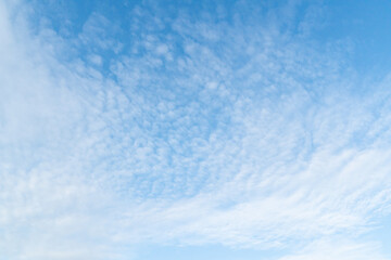 blue sky with clouds