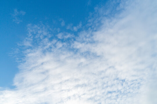 blue sky with clouds